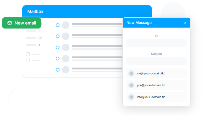 Professional Email Interface